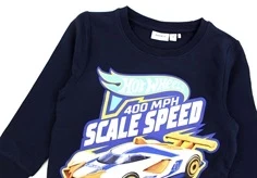 Name It dark sapphire sweatshirt Hot Wheels
